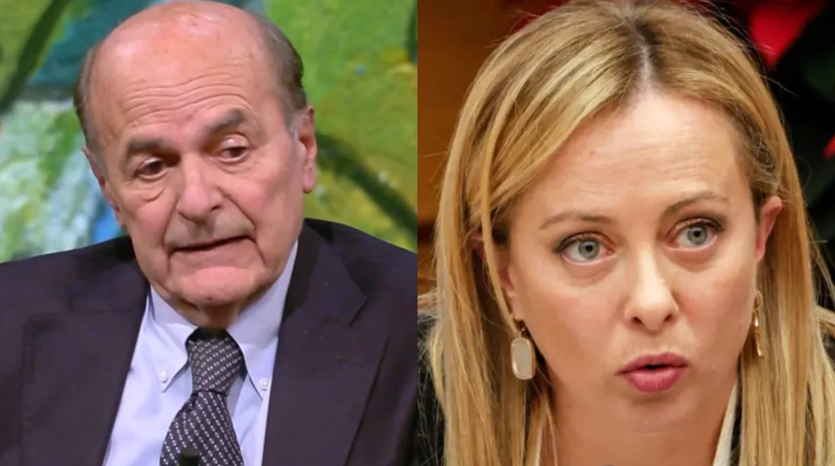 DiMartedì, Bersani contro Meloni: “Sarebbe una patriota questa qui?”