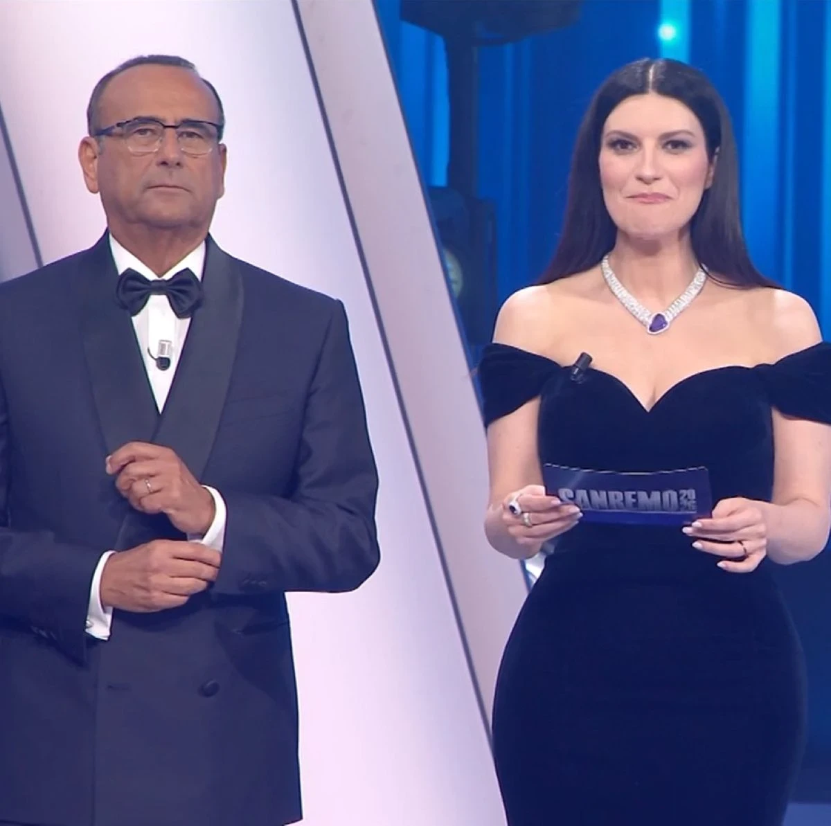 sanremo conti pausini sbagliano nome