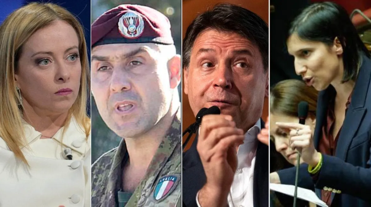 sondaggi politici meloni vannacci conte schlein