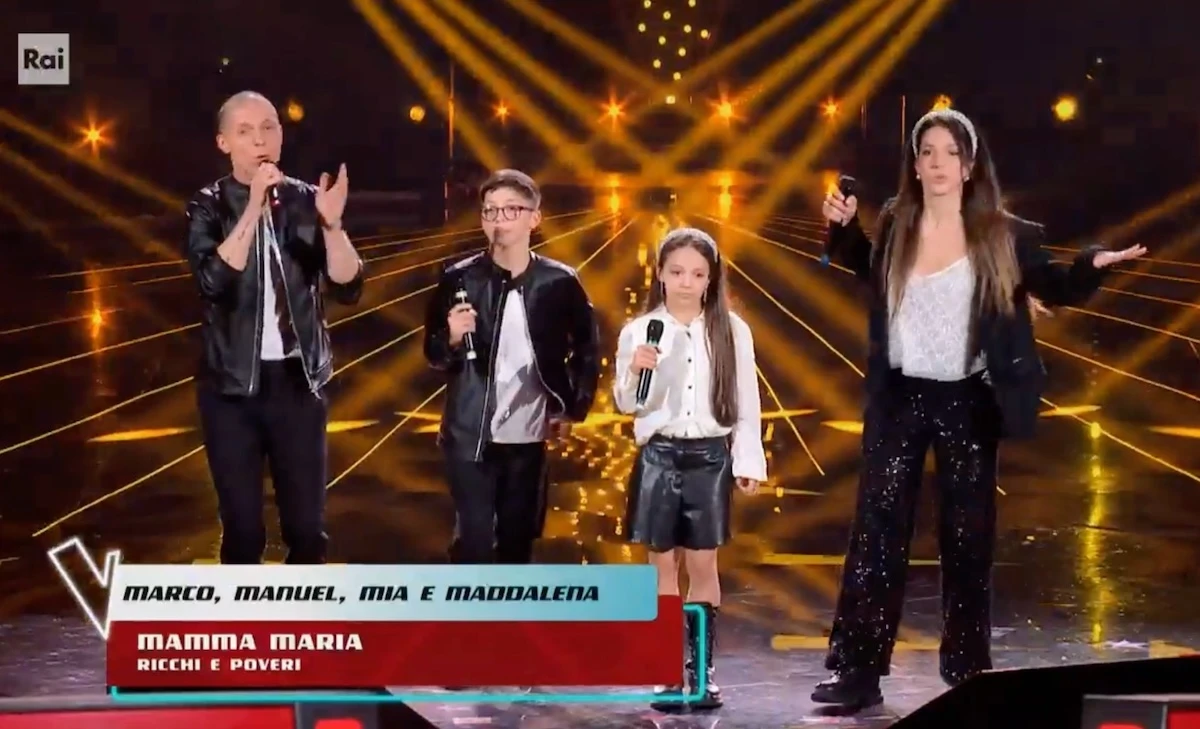 Nek a The Voice Generations durante la scelta del team