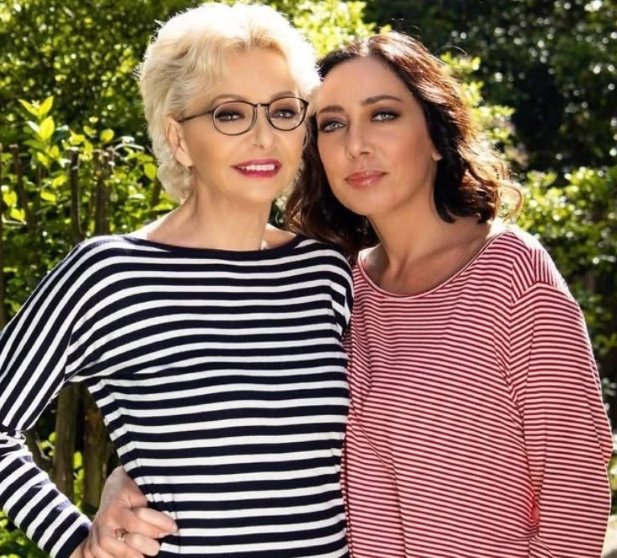 Enrica Bonaccorti con la figlia in uno scatto condiviso