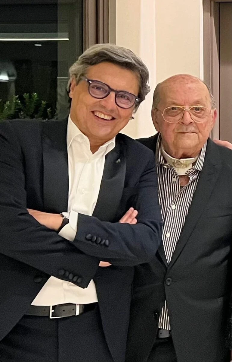 Salvo La Rosa in uno scatto condiviso durante il periodo del lutto