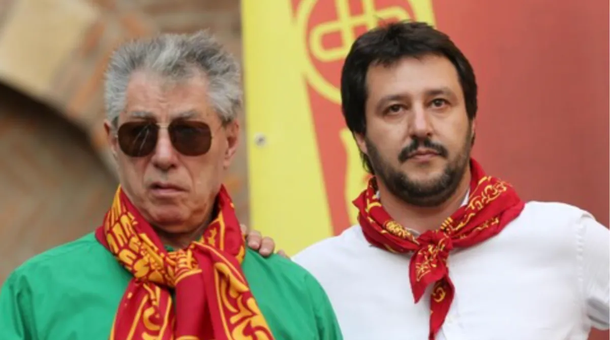 umberto bossi morto: la reazione di matteo salvini