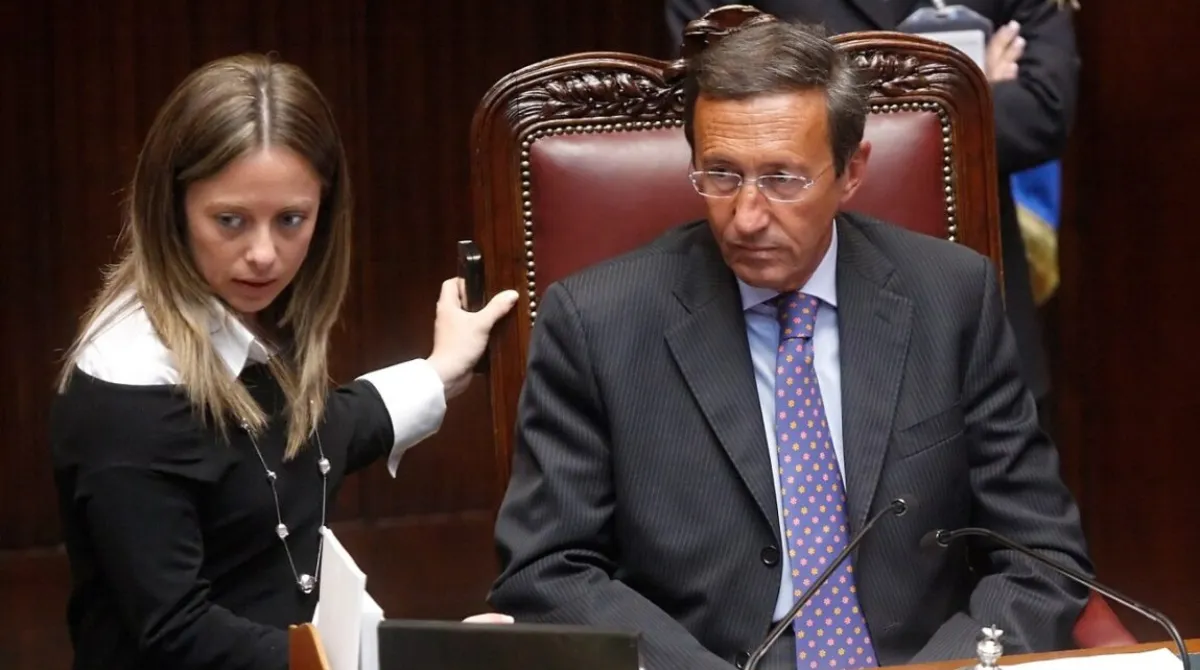 fini e meloni guerra iran