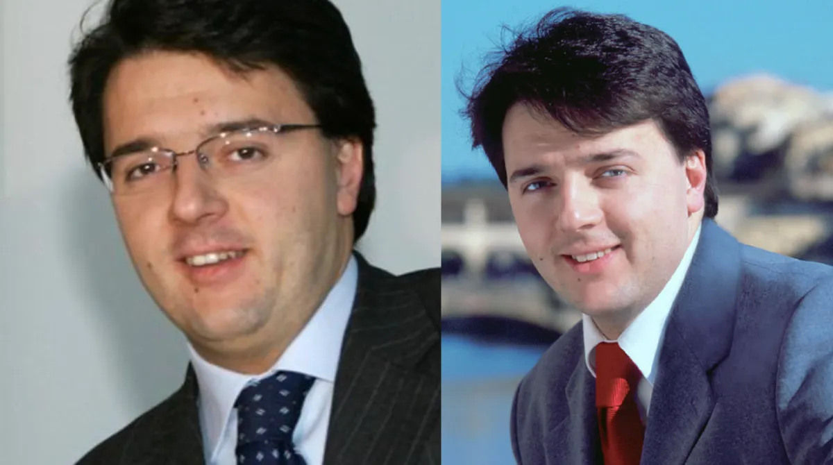 matteo renzi da giovane