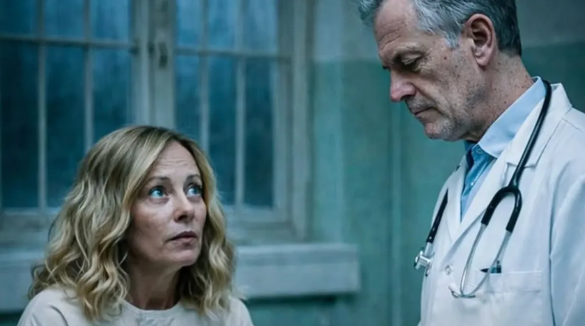 Meloni in camicia di forza in un ospedale psichiatrico: il post del deputato AVS Borrelli che divide tutti