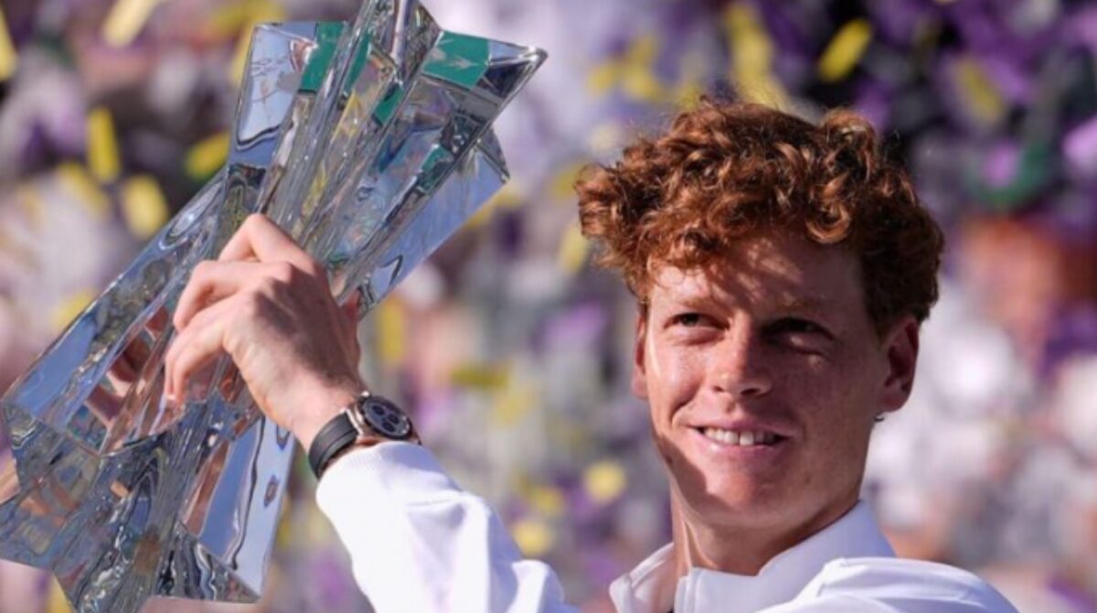 sinner vince indian wells dedica a kimi antonelli