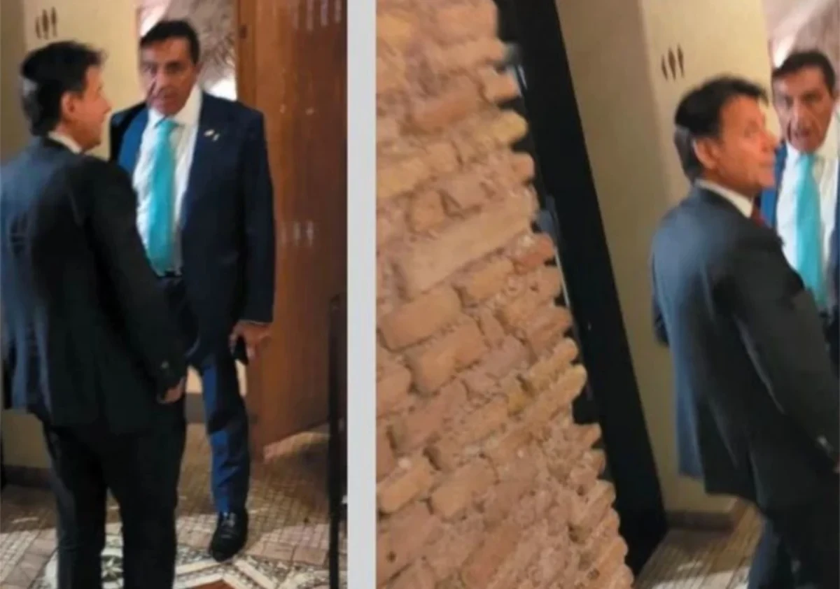Conte va all’incontro segreto, ma i giornalisti lo scoprono. Ecco con chi era