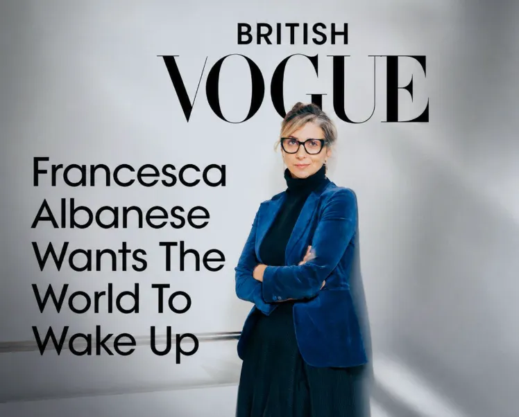 francesca albanese vogue