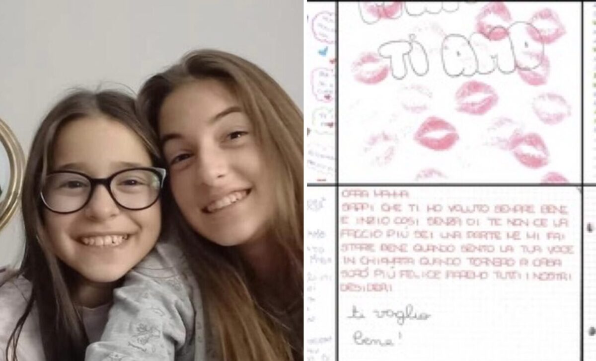 Sorelle scomparse, spunta la lettera straziante