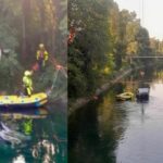 Tragedia all’alba: auto con 9 ragazzi finisce nel canale, tre morti