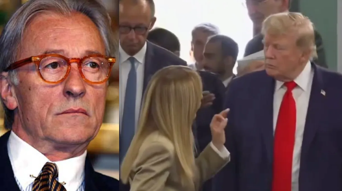 Trump-Meloni, Feltri si schiera: «Lui un buffone, la premier ha fatto bene a reagire»