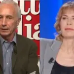 Caso Minetti, a Otto e Mezzo è scontro su Travaglio: il direttore del Fatto contro Mieli e Bocchino