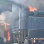 Esplosione e incendio in fabbrica: fiamme altissime. Soccorsi sul posto