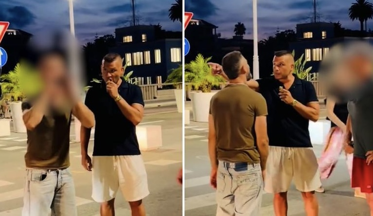 Blocca il traffico, la reazione violenta del militante pro Vannacci: interviene il sindaco