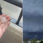 Meteo, grandine gigante e tornado in Italia: crollano le temperature